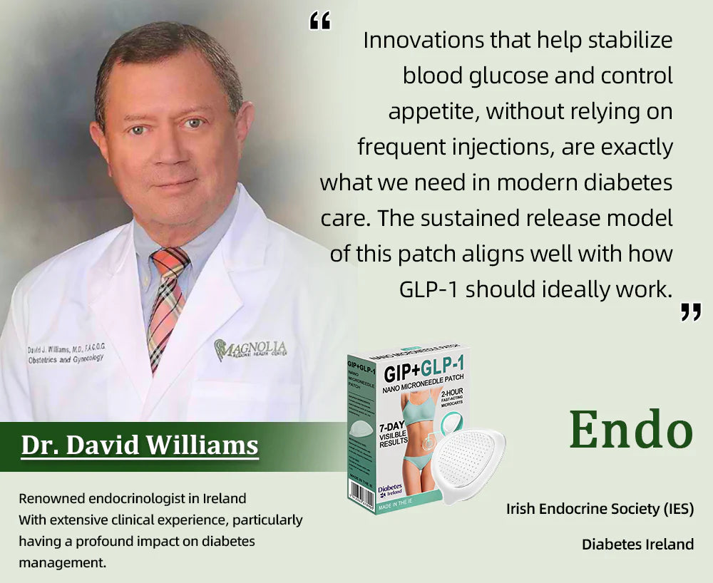 Nuogea GIP+GLP-1 Nano Microneedle Patch👨⚕️ (Painless, long-lasting, addressing diabetes, obesity, and cardiovascular diseases)👨⚕️
