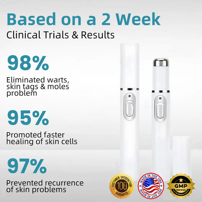 👩🏻‍⚕️Clinically Reviewed by Mayo Clinic Experts: Nuogea Non-invasive CO2 Mole and Wart Removal Laser Pen Promax (Fast and painless removal of warts, moles, age spots, and skin tags completely without side effects.)