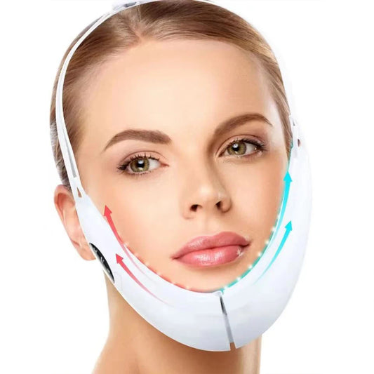 Facial Massager EMS Facial V Face Instrument Home Beauty Instrument Mask Lifting Micro Current Electric V Face Instrument