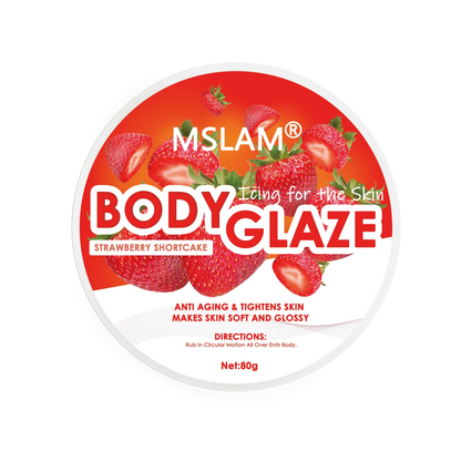 Body Glaze Body Butter Whipped for Women Moisturizer for Women Anti Aging Body Cream Leaves Skin Soft