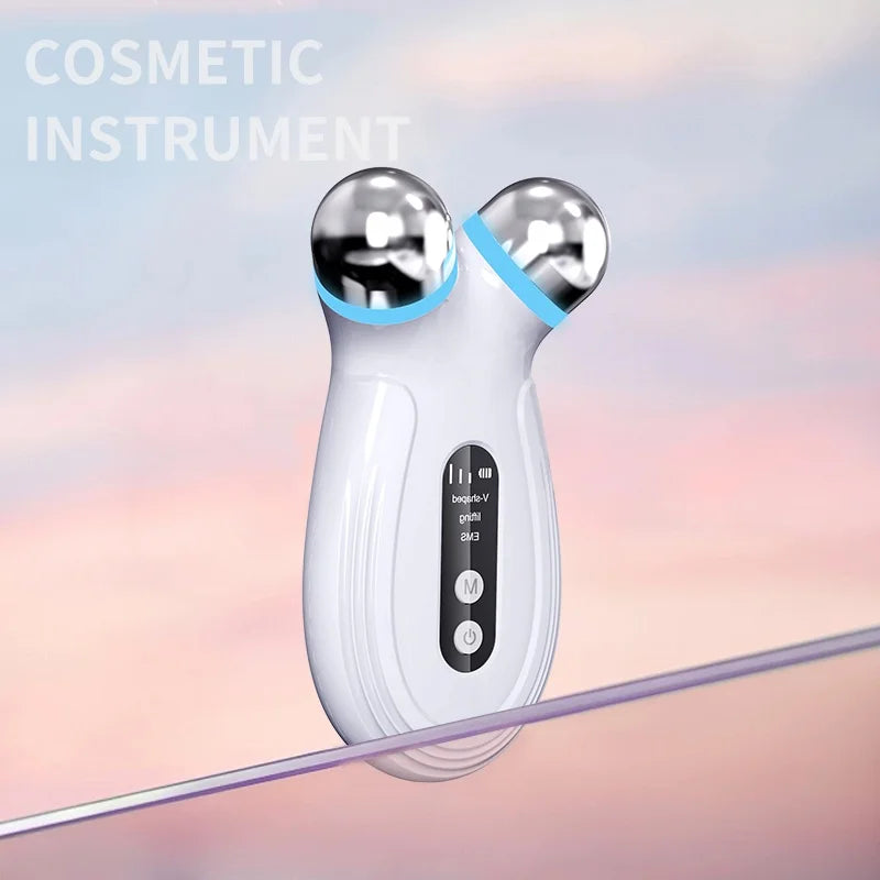 Facial electric lifting device, household skincare product introduction device, facial lifting, firming, massage device